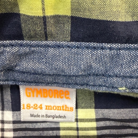 Gymboree - 18-24M - Plaid Button-Up Shirt for Kids - Picture 3 of 3